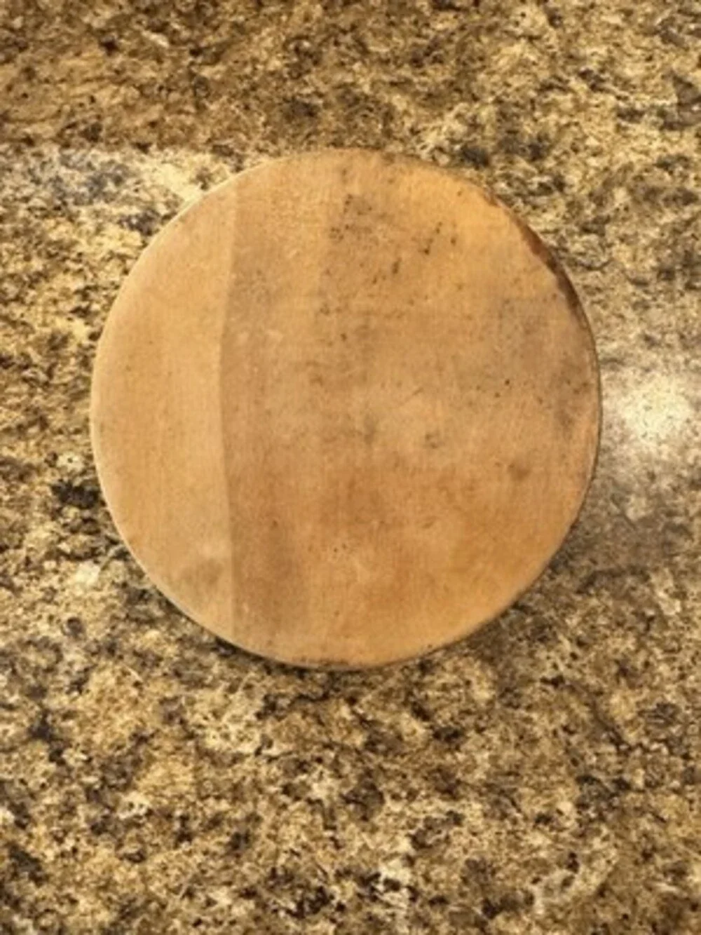 Vintage 1950s Angry Chef Burger Patty Press Wooden Hinged